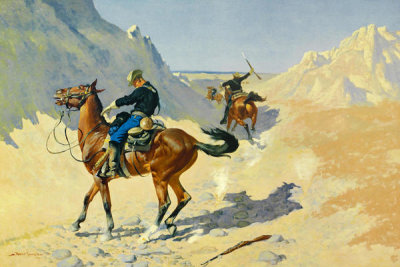 Frederic Remington - The Advance Guard