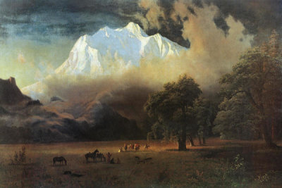 Albert Bierstadt - Mount Adams, Washington