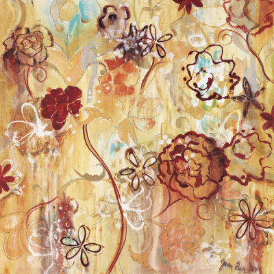 Joan Elan Davis - Garden of Golden Roses