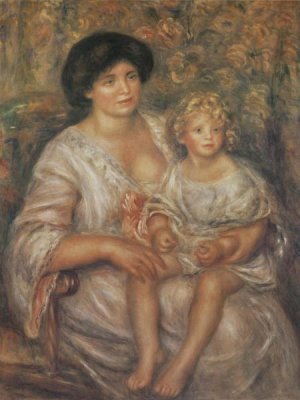 Pierre-Auguste Renoir - Mother and Child