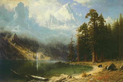 Albert Bierstadt - Mount Corcoran