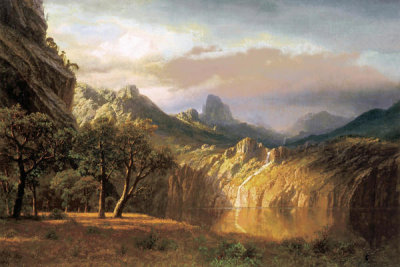 Albert Bierstadt - In the Valley