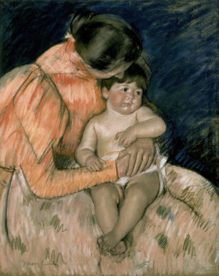 Mary Cassatt - Mother & Child