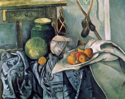 Paul Cezanne - A Still Life Aubergines