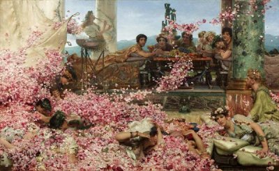 Sir Lawrence Alma-Tadema - The Roses of Heliogabalus, 1888