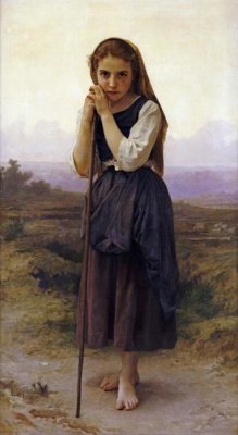 William-Adolphe Bouguereau - Petite Bergere