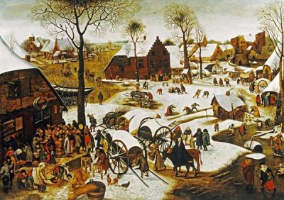 Pieter Bruegel the Elder - The Census at Bethlehem