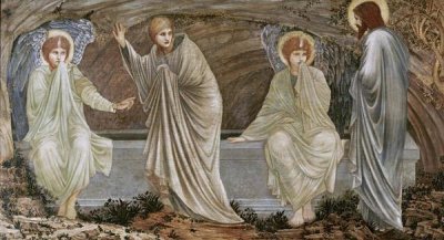 Sir Edward Burne-Jones - The Morning of The Resurrection