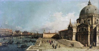 Giovanni Antonio Canal - The Entrance To The Grand Canal, Venice