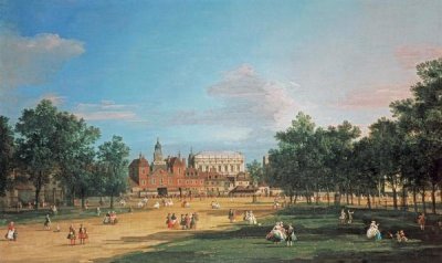Giovanni Antonio Canal - London: The Old Horse Guards and The Banqueting Hall