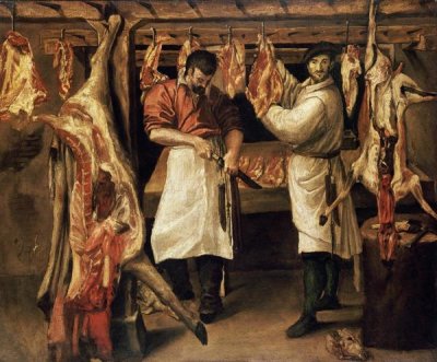 Annibale Carracci - The Butcher's Shop