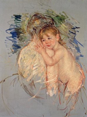 Mary Cassatt - A Study For 'Le Dos Nu'