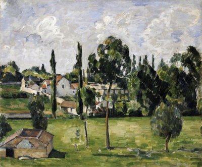 Paul Cezanne - Paysage Avec Conduite D'Eau