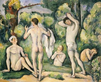 Paul Cezanne - The Five Bathers