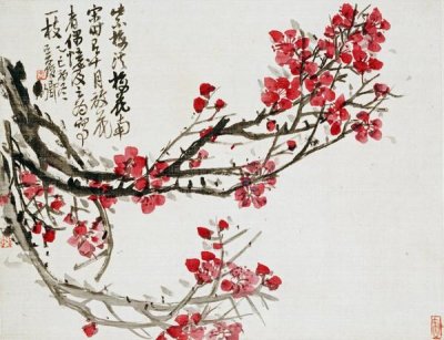 Wu Changshuo - Plum Blossoms