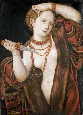 Lucas Cranach - Lucretia