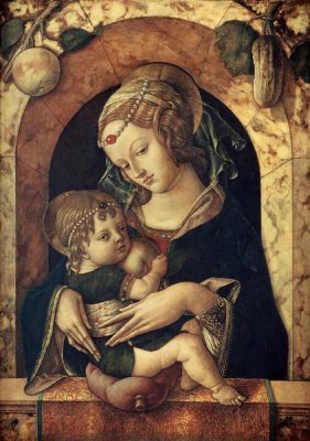 The Madonna and Child at a Marble Parapet