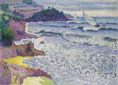 Henri Edmond Cross - La Mer Clapotante