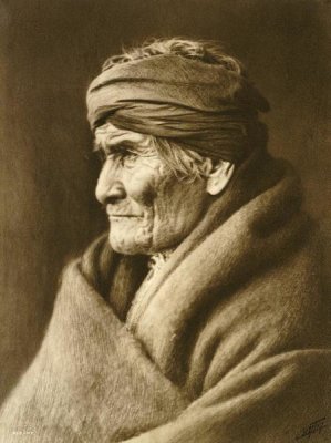 Edward S. Curtis - Geronimo, Apache