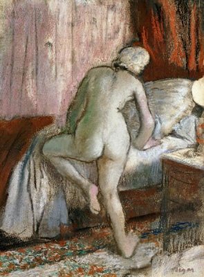 Edgar Degas - Bedtime