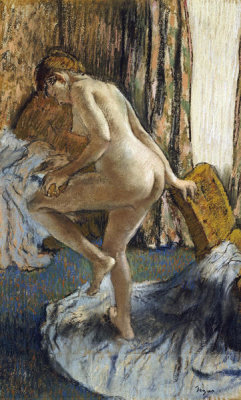 Edgar Degas - After The Bath