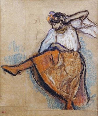 Edgar Degas - The Russian Dancer