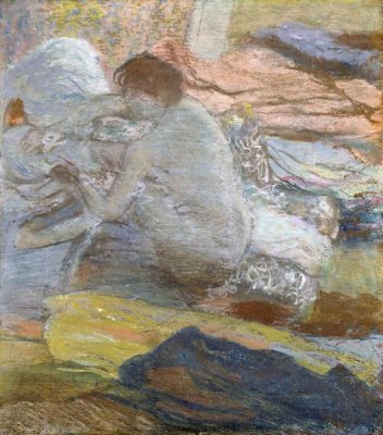 Edgar Degas - Woman Wiping Her Feet