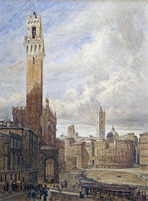 John Fulleylove - Piazza Del Campo, Siena