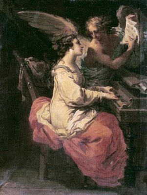 Gaetano Gandolfi - Saint Cecilia