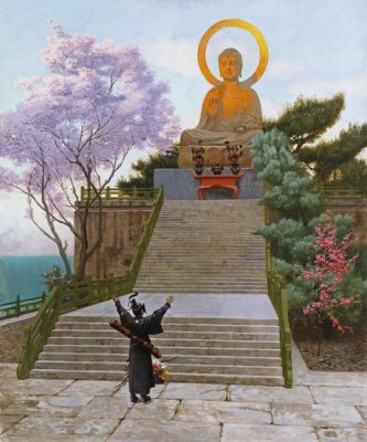 Jean Leon Gerome - Japanese Imploring a Divinity