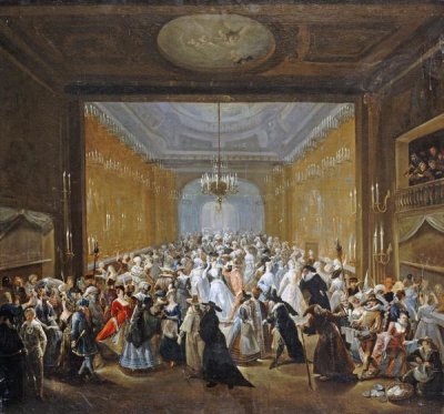 Giuseppe Grisoni - The Subscription Ball In The Haymarket
