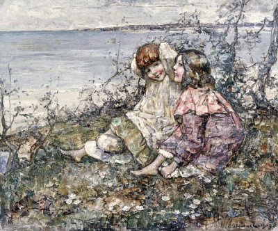 Edward Atkinson Hornel - Summer, Brighouse Bay