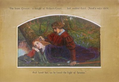 Arthur Hughes - Enid and Geraint