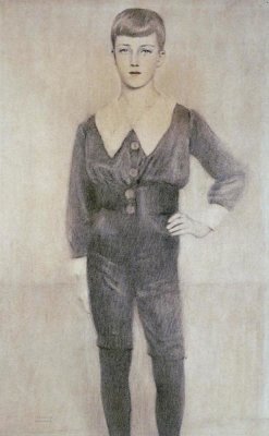 Fernand Khnopff - Prince Leopold of Belgium