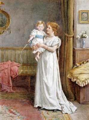 George Goodwin Kilburne - The Master of The House
