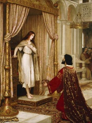 Edmund Blair Leighton - A King and a Beggar Maid