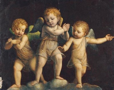 Bernandino Luini - Three Cherubs