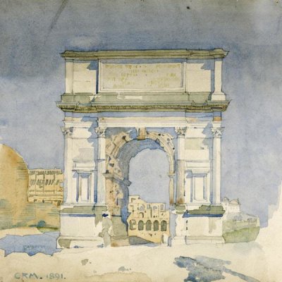 Charles Rennie Mackintosh - Rome, Arch of Titus