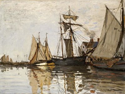 Claude Monet - The Port of Honfleur