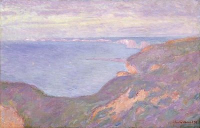Claude Monet - The Cliffs Near Dieppe
