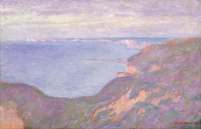 Claude Monet - The Cliffs Near Dieppe