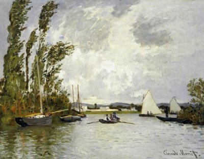 Claude Monet - The Little Branch of the Seine