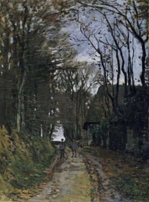 Claude Monet - A Normandy Path