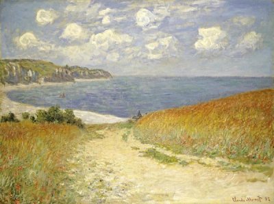 Claude Monet - Path through the Wheat Fields at Pourville, 1882