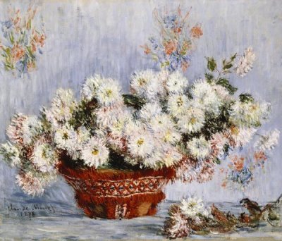 Claude Monet - Chrysanthemums