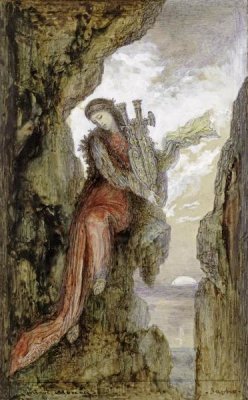 Gustave Moreau - Sappho On The Cliff