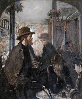 Sir William Orpen - The Nell Gwynne Public House