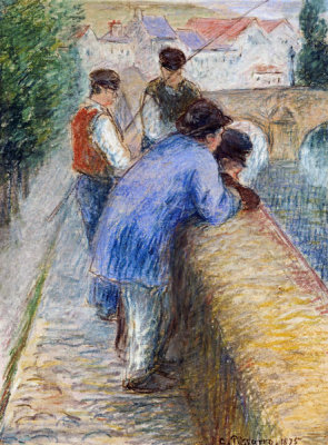 Camille Pissarro - Fishermen