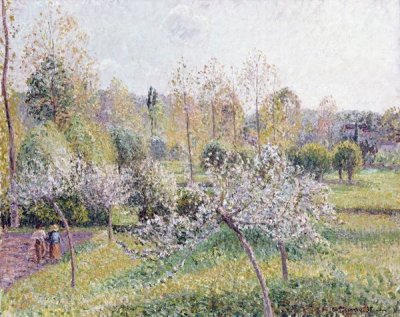 Camille Pissarro - Apple Trees In Blossom, Eragny, 1895