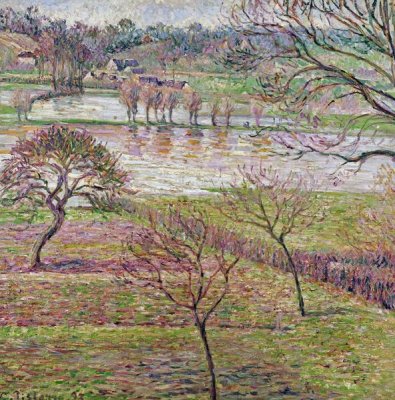 Camille Pissarro - The Flood at Eragny